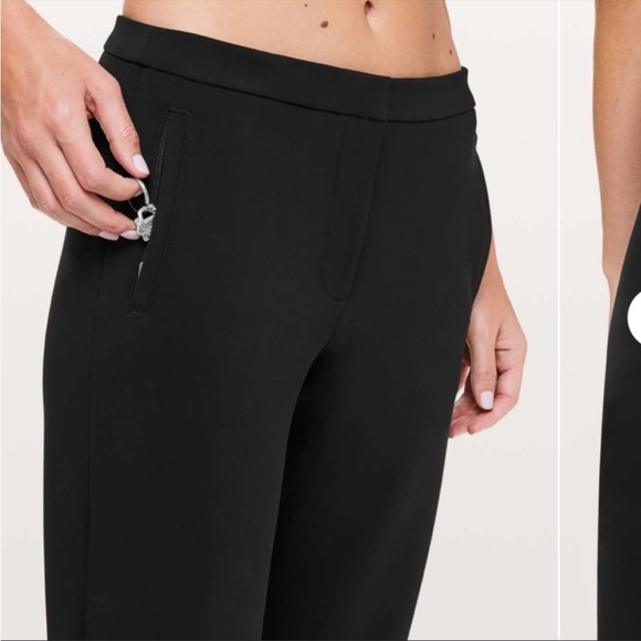 NWOT Lululemon On The Move Pant *28" Black - Picture 10 of 14